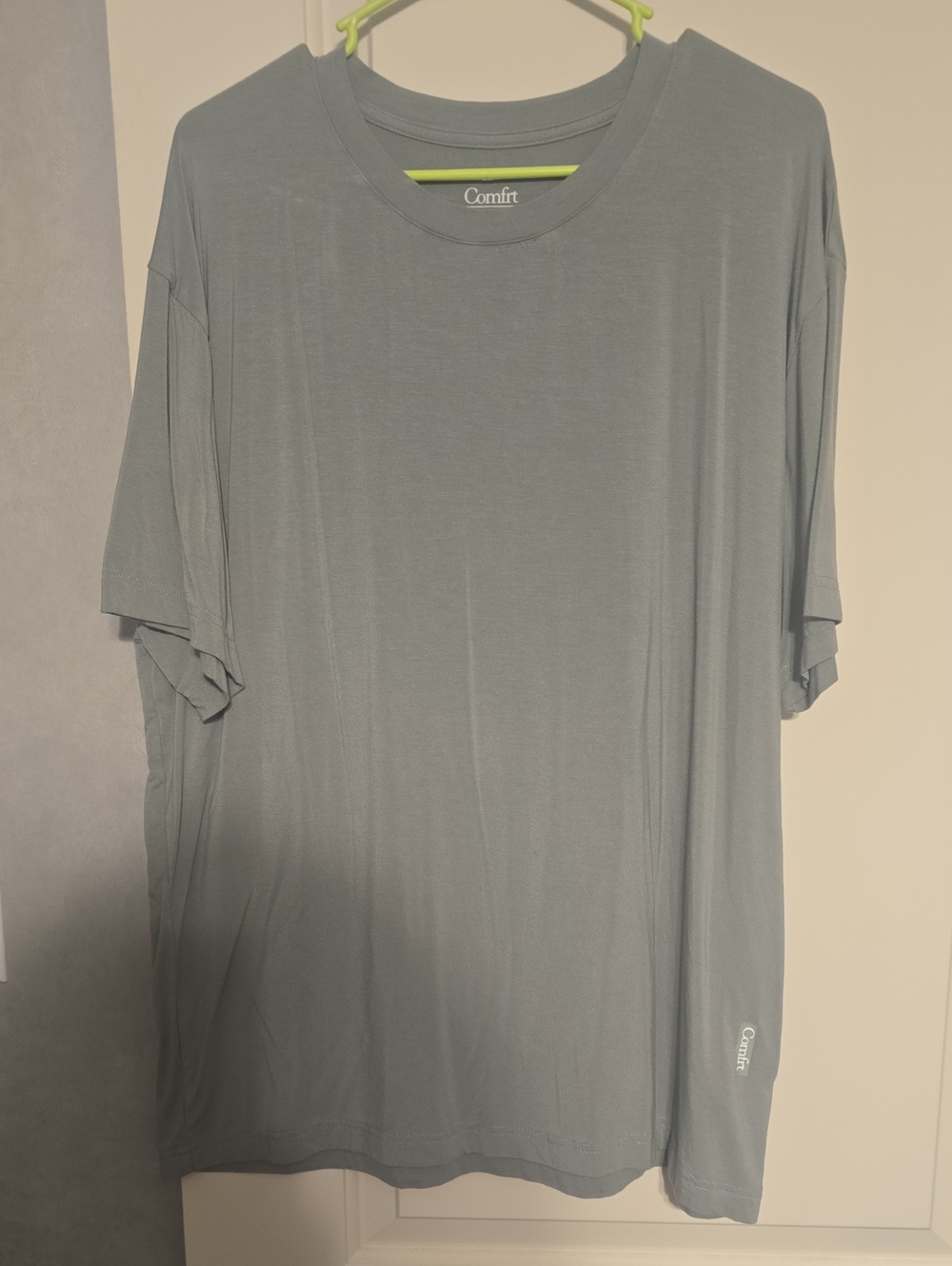 Comfrt Unisex Crew Neck T-Shirt - Sage Green